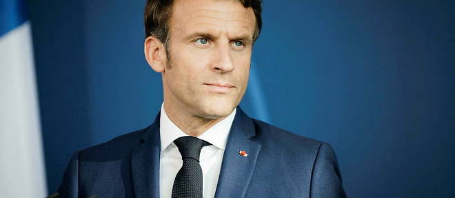 Emmanuel Macron est intervenu a distance ce mardi lors d'un sommet international pour protester contre l'annexion de la Crimee par la Russie. 
