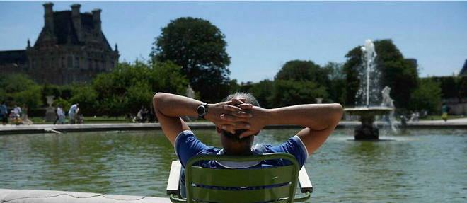Jardin des Tuileries, a Paris, en juin 2022.
Jardin des Tuileries, a Paris, en juin 2022.