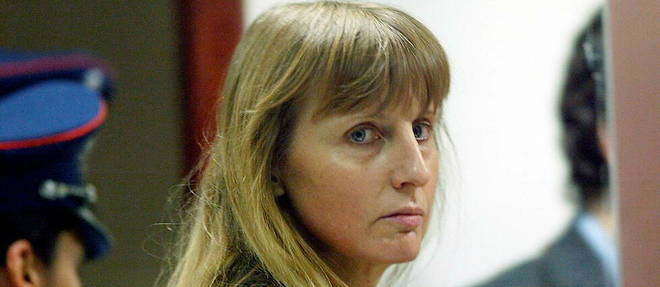 Michelle Martin, lors d'une audience au proces de Marc Dutroux, le 8 juin 2004.
