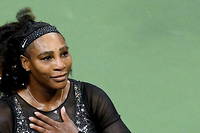 US Open&nbsp;: Serena Williams s&rsquo;incline et fait ses adieux au tennis