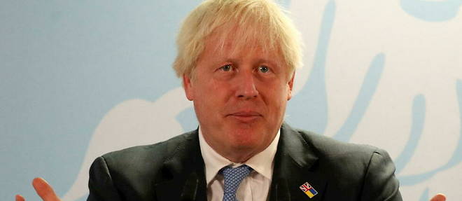 Boris Johnson, le 1er septembre 2022.
