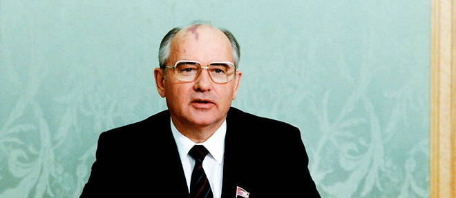 Mikhail Gorbatchev, secretaire general du Parti communiste d'Union sovietique, le 14 mai 1986 a Moscou. 
