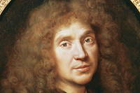Portrait de Molière en 1658, par Pierre Mignard (1612–1695). 
