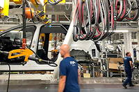 L'atelier de montage de l'usine Sochaux de Stellantis a été modernisé.
