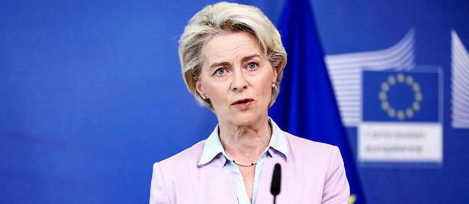 Ursula von der Leyen, presidente de la Commission europeenne, entend faire baisser les revenus de la Russie sur ses exportations de gaz.
