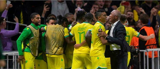 Au bout du suspense, le FC Nantes s'est impose face a l'Olympiakos (2-1) pour son entree en lice en Ligue Europa.
