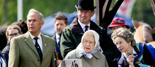 La reine Elizabeth au Salon du cheval de Windsor en 2016.