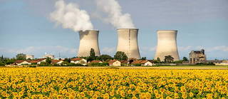 La centrale nucléaire du Bugey (Ain), en 2021.
