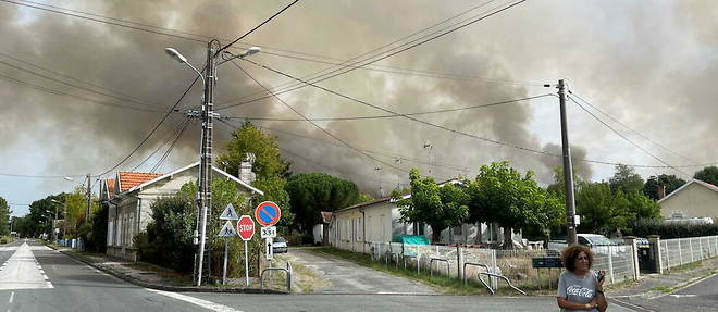 Le village de Saumos a du etre  evacue.
