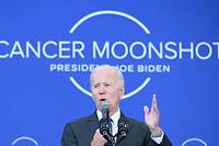 Invoquant la conqu&ecirc;te de la Lune, Biden r&ecirc;ve de &quot;gu&eacute;rir les cancers une bonne fois pour toutes&quot;