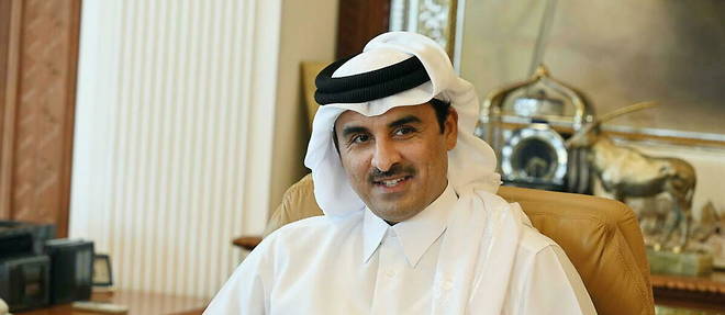 Sheikh Tamim bin Hamad Al Than, amir of Qatar, in august 2022.
