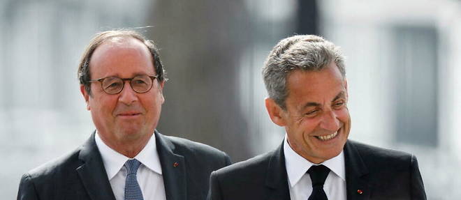 Nicolas Sarkozy et Francois Hollande qui interviendront chacun pendant une demi-heure lors de ce colloque sur l'avenir de nos institutions.
