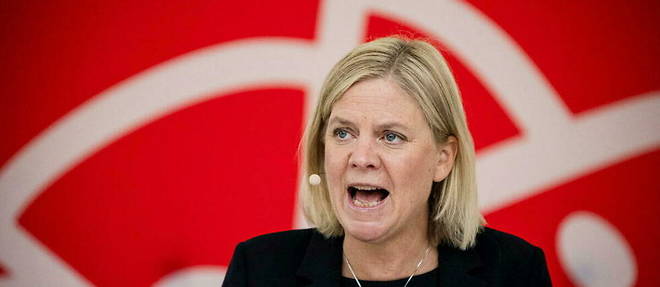 La Premiere ministre Magdalena Andersson a annonce sa demission. 
