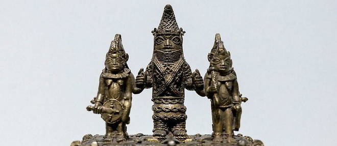 Voles a l'epoque coloniale, des dizaines de bronzes du royaume de Benin City seront presentes une derniere fois a Berlin a partir du 17 septembre, avant d'etre rapatries au Nigeria.
