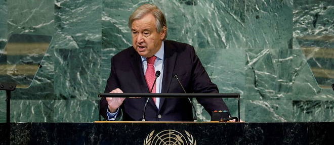 Le secretaire general de l'ONU Antonio Guterres appelle les pays les plus riches a faire davantage pour accompagner les pays en developpement.
