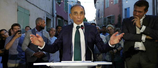 Eric Zemmour el 12 de junio en el Var.