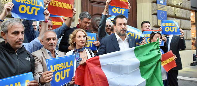 Avant meme le resultat des elections legislatives en Italie, le climat entre Matteo Salvini et Ursula von der Leyen est electrique.
