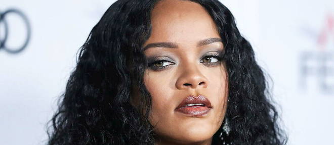 Rihanna va performer lors du show de la mi-temps au Super Bowl. 
