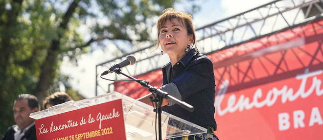 Carole Delga a ete reelue presidente de la region Occitanie en 2021.
