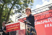 Carole Delga a été réélue présidente de la région Occitanie en 2021.
