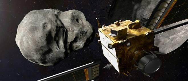 Un vaisseau de la Nasa pret a s'ecraser sur un asteroide pour devier sa trajectoire