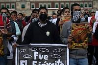 &quot;L'arm&eacute;e le sait&quot;: au Mexique, les manifestants demandent justice pour les &quot;43&quot; d'Ayotzinapa