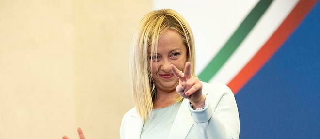 Giorgia Meloni, le 26 septembre 2022.
