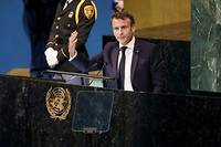 Macron s'alarme de &quot;la fracture du monde&quot; exacerb&eacute;e par la Russie