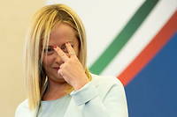 Giorgia Meloni, nouvelle patronne politique de l'Italie.
