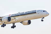 Un avion de la Singapore Airlines a été visé par une fausse alerte à la bombe, mercredi 28 septembre 2022.
