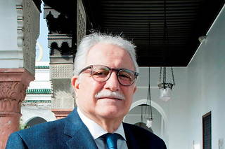  Chems-Eddine Hafiz, recteur de la Grande Mosquée de Paris. 