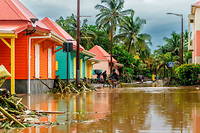 La Guadeloupe a déjà été éprouvée par la tempête Fiona mi-septembre.
