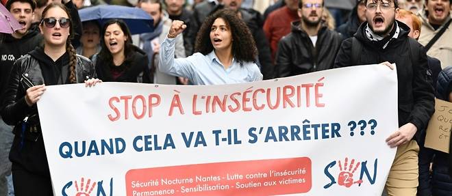 Un millier de manifestants a Nantes pour dire "stop a l'insecurite"