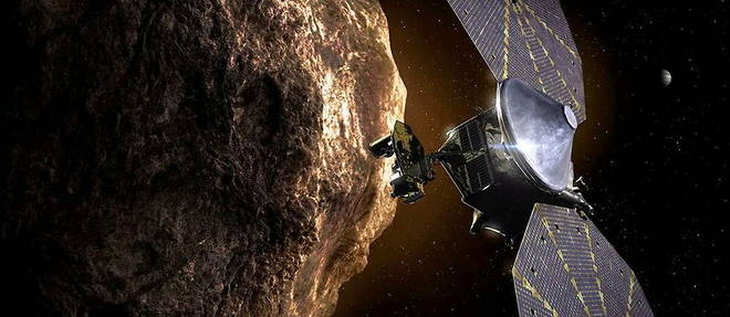 En 2027, la sonde Lucy survolera l'asteroide troyen baptise Eurybate. 
