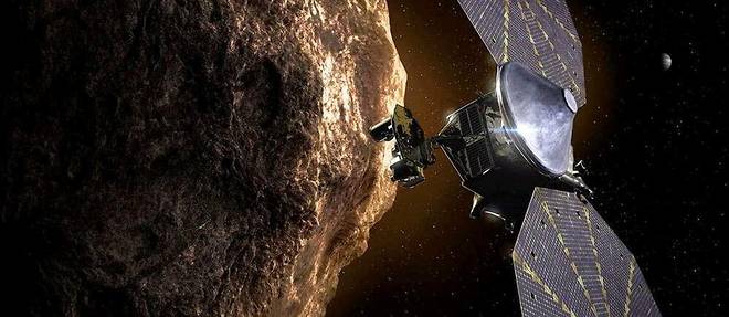En 2027, la sonde Lucy survolera l'astéroïde troyen baptisé Eurybate. 
