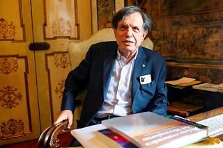  Giorgio Parisi, Prix Nobel de physique 2021.  ©FABIO FRUSTACI