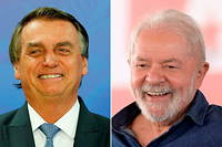 Apres le depouillement des votes dans 70% des bureaux de vote, les resultats semblent tres serres entre Lula et Jair Bolsonaro.
