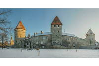 Les enceintes fortifiées de Tallinn, capitale de l'Estonie (photo d'illustration).
