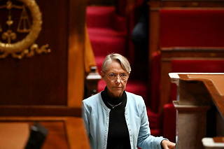 Elisabeth Borne a ouvert un débat sur la guerre en Ukraine à l'Assemblée nationale, lundi 3 octobre. 
