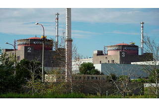La centrale nucléaire ukrainienne de Zaporijia est acutellement contrôlée par la Russie. 

