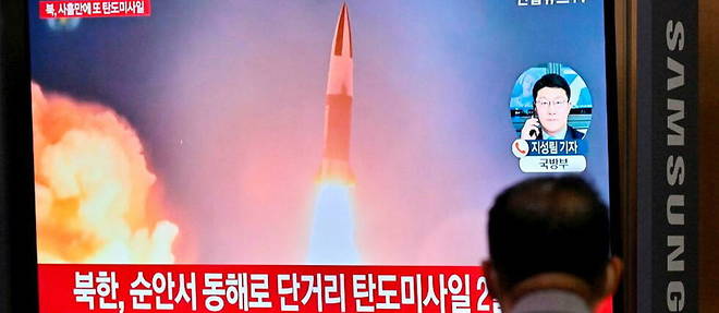 La Coree du Nord a procede mardi au tir d'un missile balistique au large de sa cote est, de sorte que le gouvernement japonais a demande aux citoyens de deux regions de se mettre a l'abri (image d'illustration). 