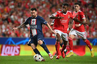 Le PSG a été tenu en échec sur la pelouse du Benfica Lisbonne (1-1).

