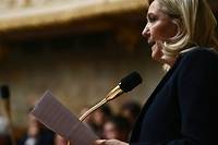 50 ans du RN: Marine Le Pen rend hommage &quot;&agrave; tous les militants&quot;