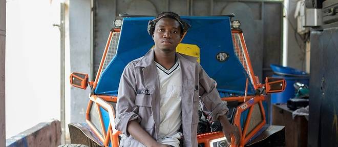 Un passionne de mecanique fait naitre a Lome la premiere voiture "Made in Togo"