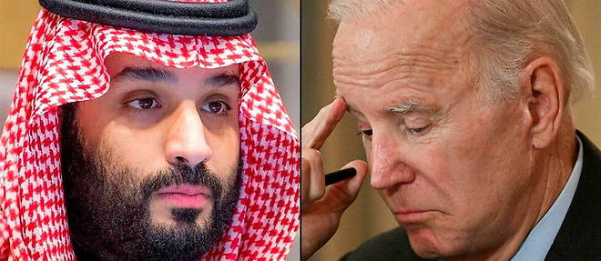 En juillet 2022, le president americain s'etait rendu en Arabie saoudite pour demander au prince heritier MBS de relever ses quotas de productions de petrole.
En juillet 2022, le president americain s'etait rendu en Arabie saoudite pour demander au prince heritier MBS de relever ses quotas de productions de petrole.