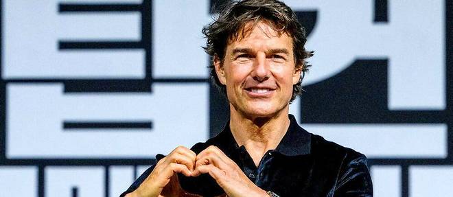 Tom Cruise pour la promotion de  Top Gun Maverick  a Seoul, en juin 2022.

