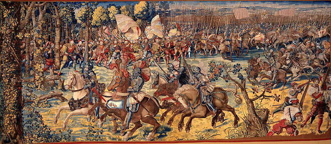 La bataille de Pavie, 1525.
