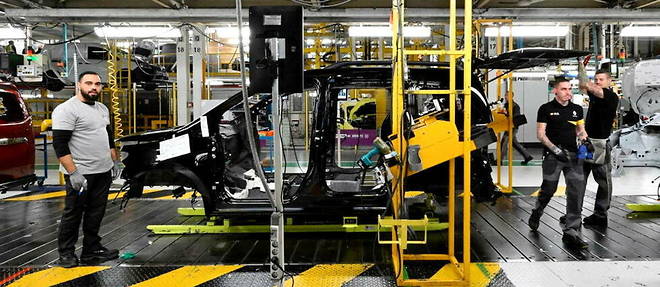 A l'usine MCA de Maubeuge (Nord), en octobre 2022, ou seront assemblees les futures Renault 4L electriques.
