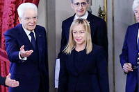 Italie&nbsp;: Giorgia Meloni et son gouvernement&nbsp;ont pr&ecirc;t&eacute;&nbsp;serment