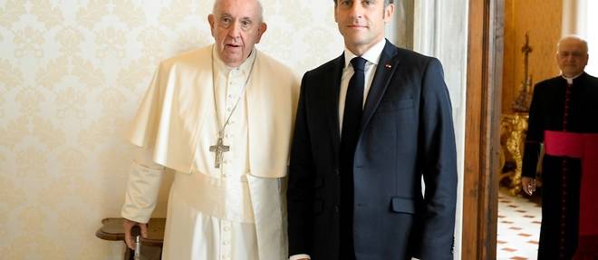 Macron rencontre le pape Francois pour la troisieme fois au Vatican
